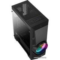 Корпус AeroCool AeroEngine RGB Tempered Glass RGB-G-BK-v2