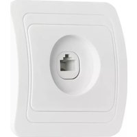 Розетка компьютерная SmartBuy SBE-02w-S1-RJ