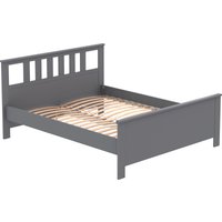 Кровать Mio Tesoro Сага 160x200 2.08.04.070.4 (серый)