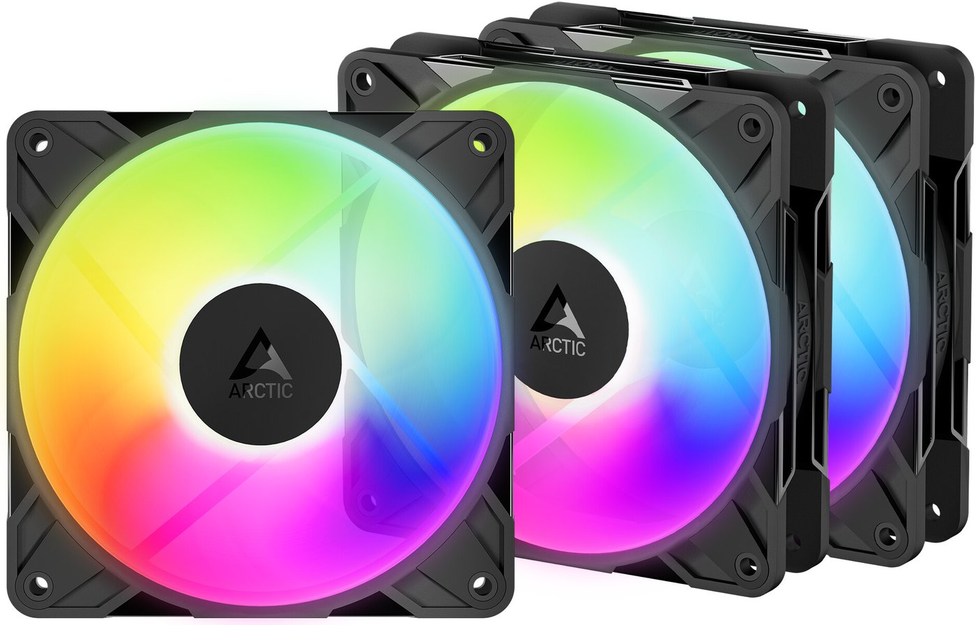 

Комплект вентиляторов для корпуса Arctic P12 Pro Reverse A-RGB 3 Pack ACFAN00333A
