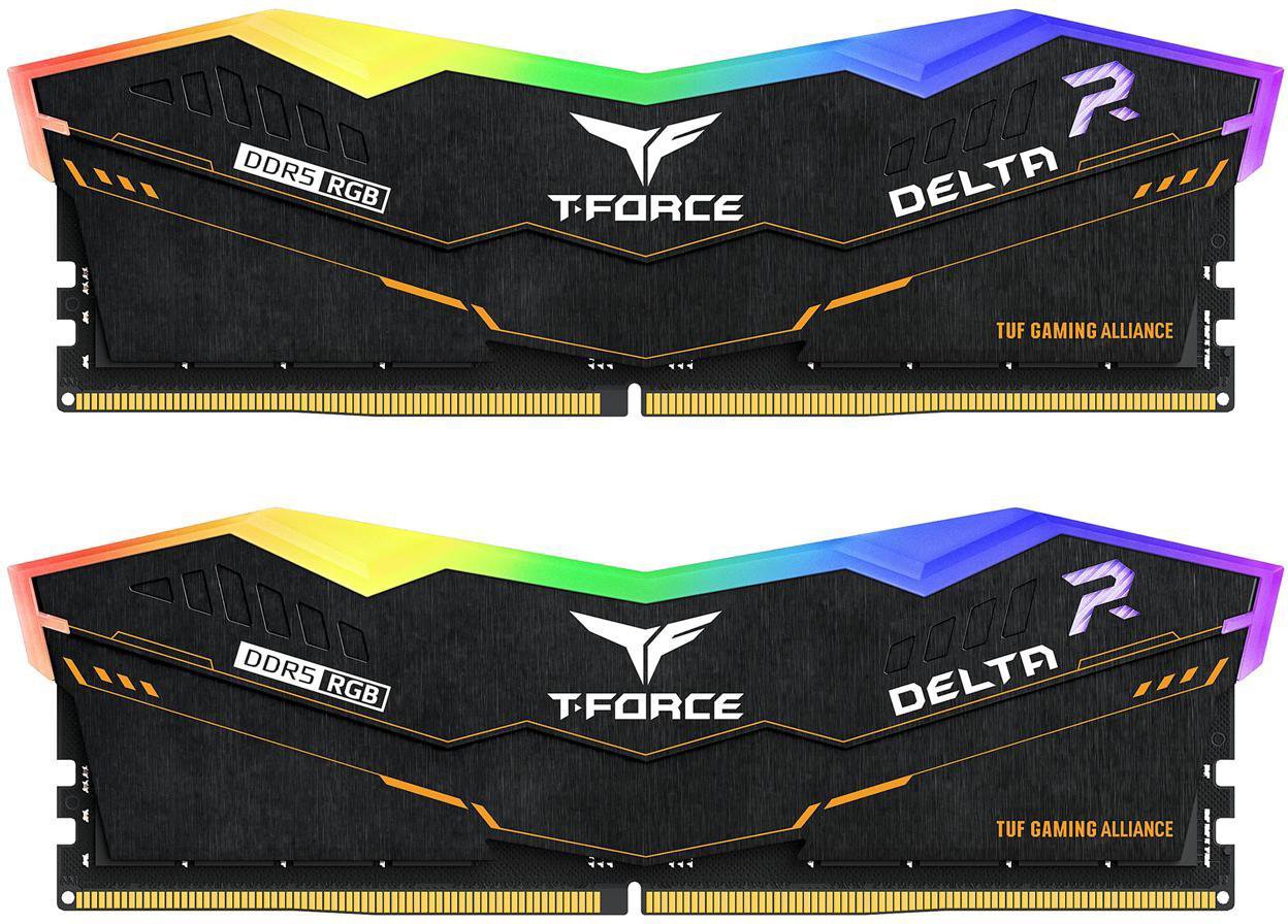 

Оперативная память Team T-Force Delta TUF Gaming Alliance RGB 2x16ГБ DDR5 5600МГц FF5D532G5600HC36BDC01