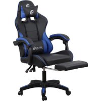 Игровое (геймерское) кресло Оклик Camper (черный/синий)