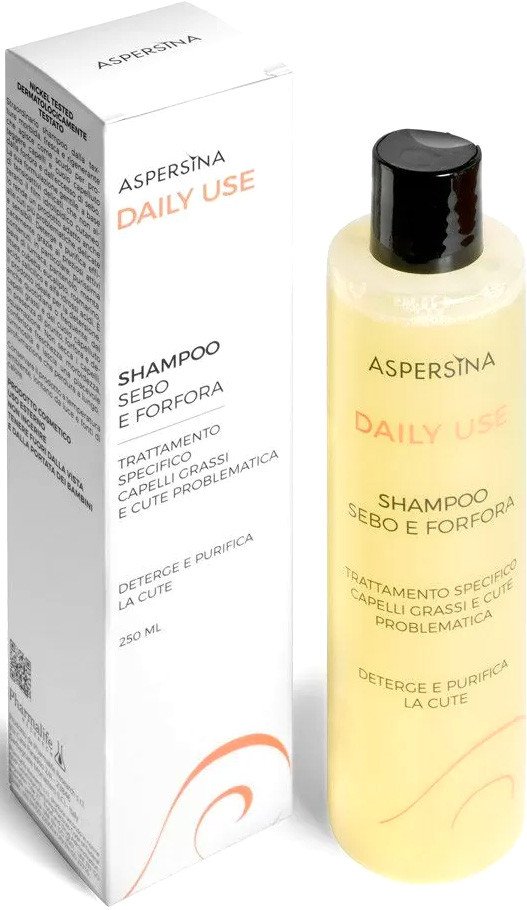 

Шампунь Pharmalife Research Шампунь Aspersina Daily Use Shampoo Sebo E Forfora (250мл)
