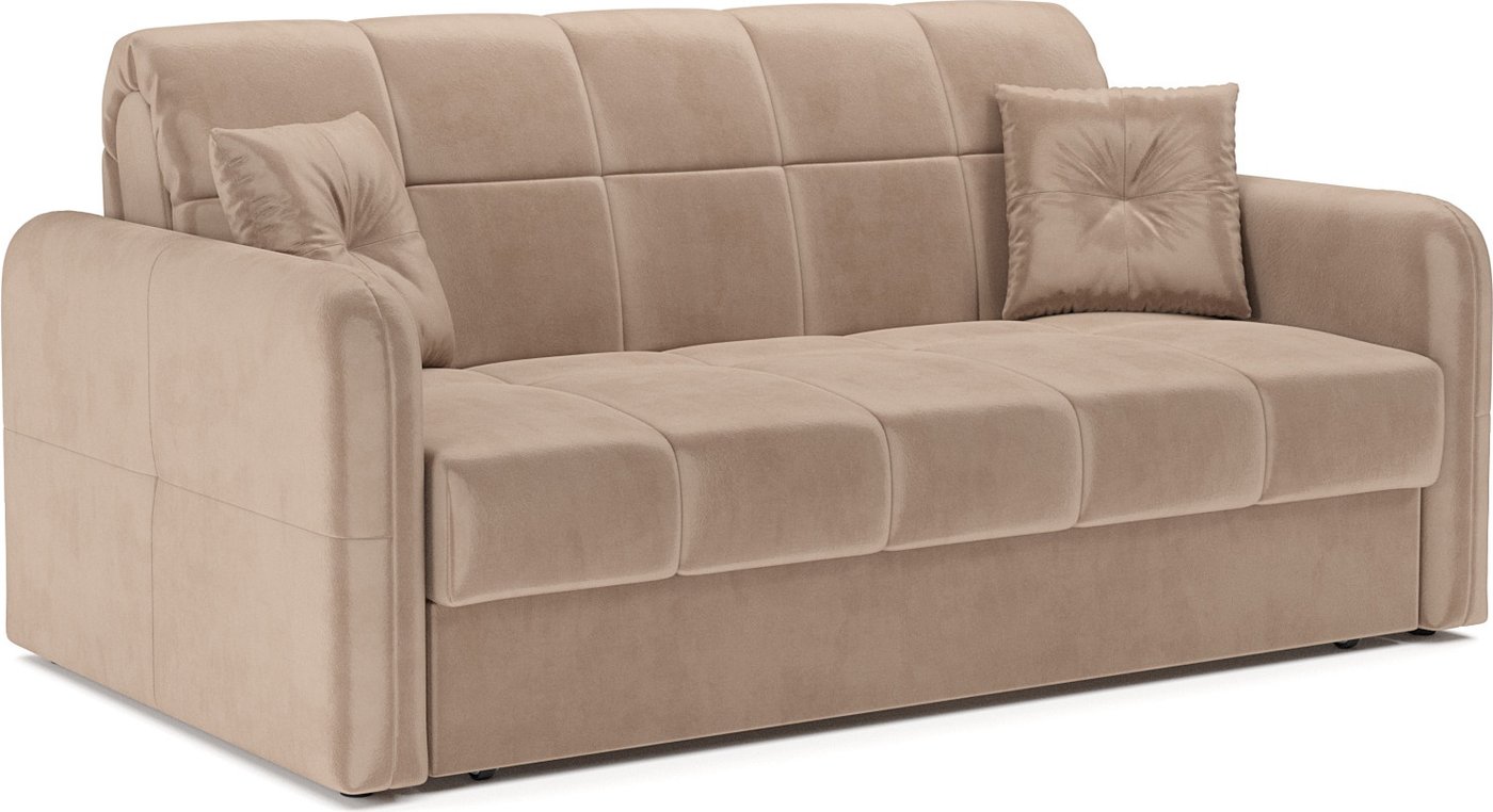 

Диван Мебель-АРС Аккордеон Свег ППУ 180x200 (бежевый кордрой)