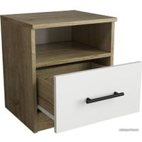 Комплект мебели для спальни Евва Престиж ПР-1.1 (дуб кантри золотой/белый)