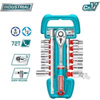 Универсальный набор инструментов Total THT121171 (17 предметов)