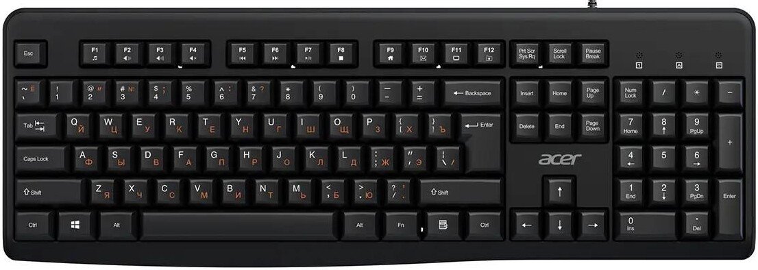 Клавиатура Acer OKW500 (черный)