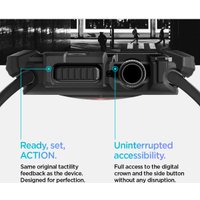 Чехол Spigen Rugged Armor для Apple Watch 10 42 мм ACS08585 (черный)