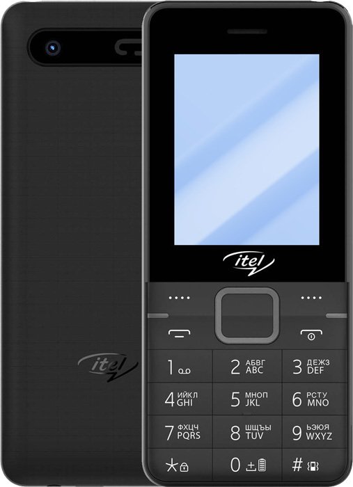 

Кнопочный телефон Itel IT5615 (черный)