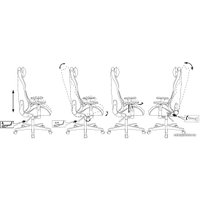 Игровое (геймерское) кресло Zombie Driver (черный/желтый)