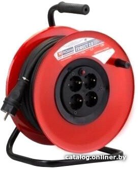 Удлинитель на катушке EKF PROxima Гефест 2.0 UKG02-16-R325-4-50 (50 м)