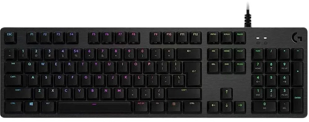 

Клавиатура Logitech G512 Carbon GX Red (нет кириллицы)