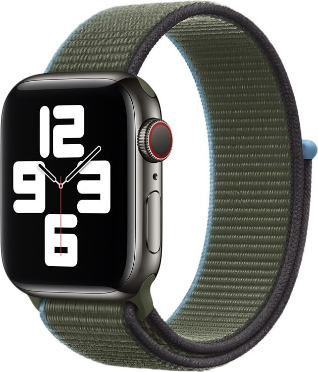 

Ремешок Apple из плетеного нейлона 40 мм (зеленые холмы) MYA12