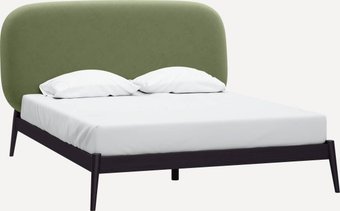 Кровать Divan Саоми 140 (Velvet Olive)