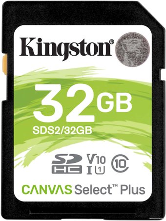 Kingston Canvas Select Plus SDHC 32GB SDS2/32GB