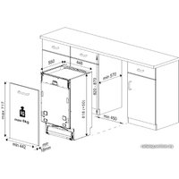 Встраиваемая посудомоечная машина BEKO DIS25010