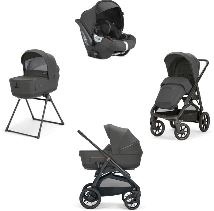 

Универсальная коляска Inglesina Aptica XT Quattro (4 в 1, magnet grey)