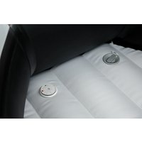 Моторно-килевая лодка RiverBoats 410 НДНД фальшборт (красный/черный)