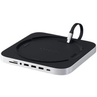 USB-хаб Satechi Aluminum Stand & Hub for Mac Mini ST-ABHFS (серебристый)