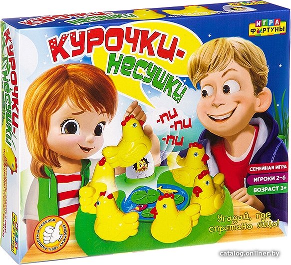 Настольная игра Фортуна Курочки-несушки Ф94476