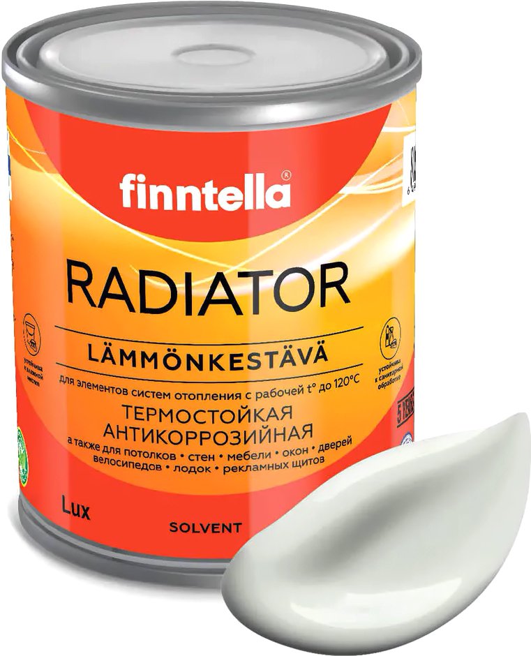 

Краска Finntella Radiator Marmori F-19-1-1-FL056 0.9 л (светло-серый)