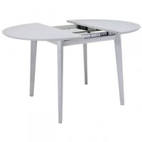 Кухонный стол Виста Сиена 100x100/131 (белый)