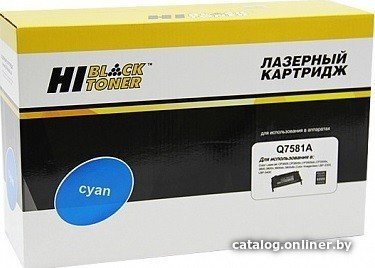 Картридж Hi-Black HB-Q7581A (аналог HP Q7581A)