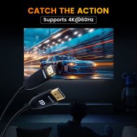 Кабель VCOM D3752B-15.0 DisplayPort - HDMI (15 м, черный)