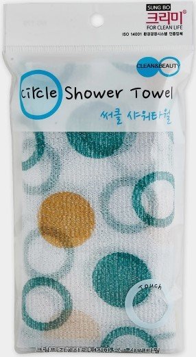 

Мочалка Sungbo Cleamy Clean&Beauty Circle Shower Towel (28x95)