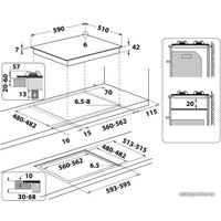 Варочная панель Whirlpool AKTL 629/NB