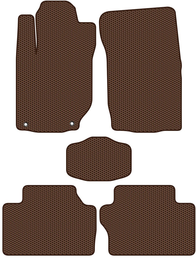 

Комплект ковриков для авто Alicosta Mitsubishi Montero Sport III (suv) 2019 - Н.В. (коричневый, сота)