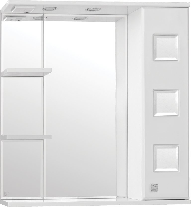 

Style Line Шкаф с зеркалом для ванной Крокус 75 (с подсветкой)