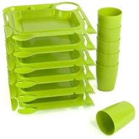 Набор для пикника Berossi Fiesta ИК 85180000 (майская зелень)