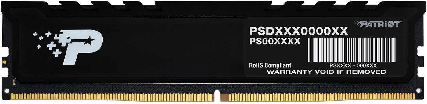

Оперативная память Patriot Signature Premium Line 24ГБ DDR5 5600 МГц PSP524G560081H1