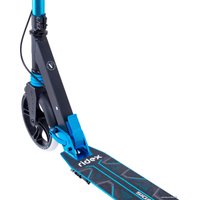 Двухколесный детский самокат Ridex Sigma (черный/голубой)