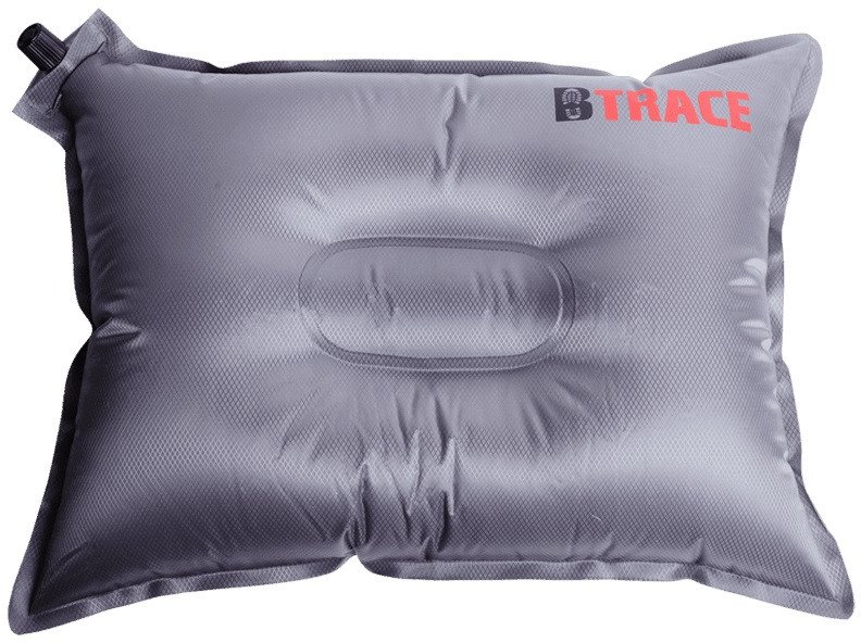 Подушка туристическая BTrace Basic M0210 (43x34x8,5см, серый)