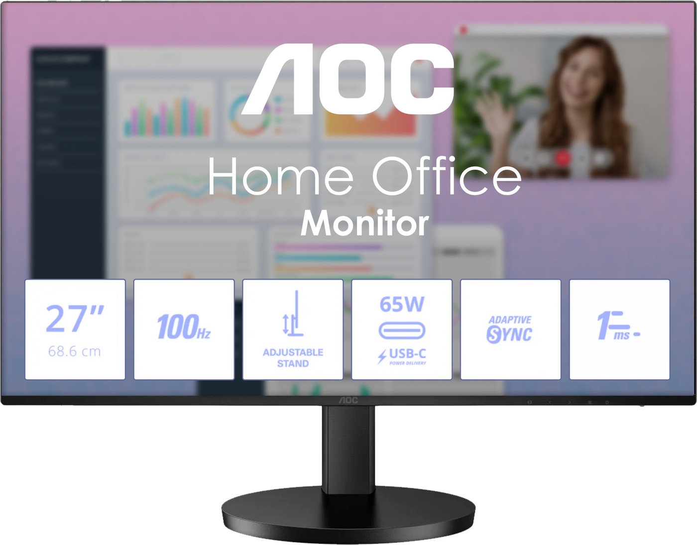 

Монитор AOC Q27B3CF2