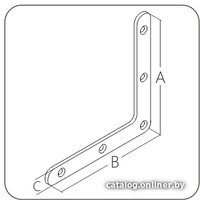Уголок крепежный ЕКТ V020399 (200шт)