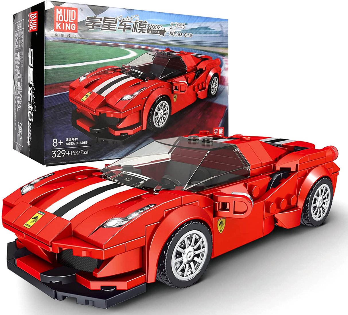 

Конструктор Mould King Models 27006 Ferrari 488 GTB