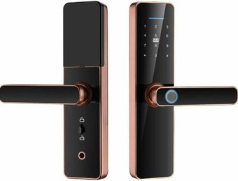 Умный дверной замок Roome Tuya Digital Fingerprint Lock X6 (бронзовый)