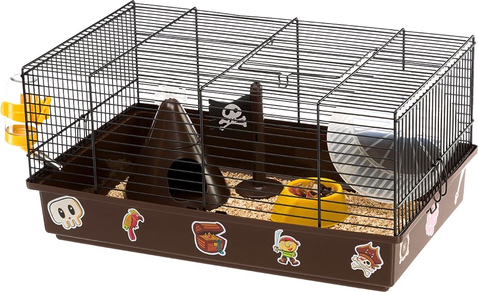 

Клетка Ferplast Criceti 9 Pirates (коричневый) 57009061