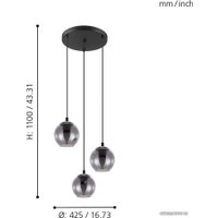 Подвесная люстра Eglo Ariscani 98653