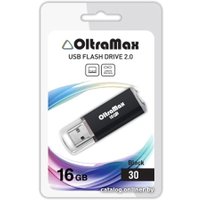 USB Flash OltraMax 30 16GB (черный) [OM016GB30-B]