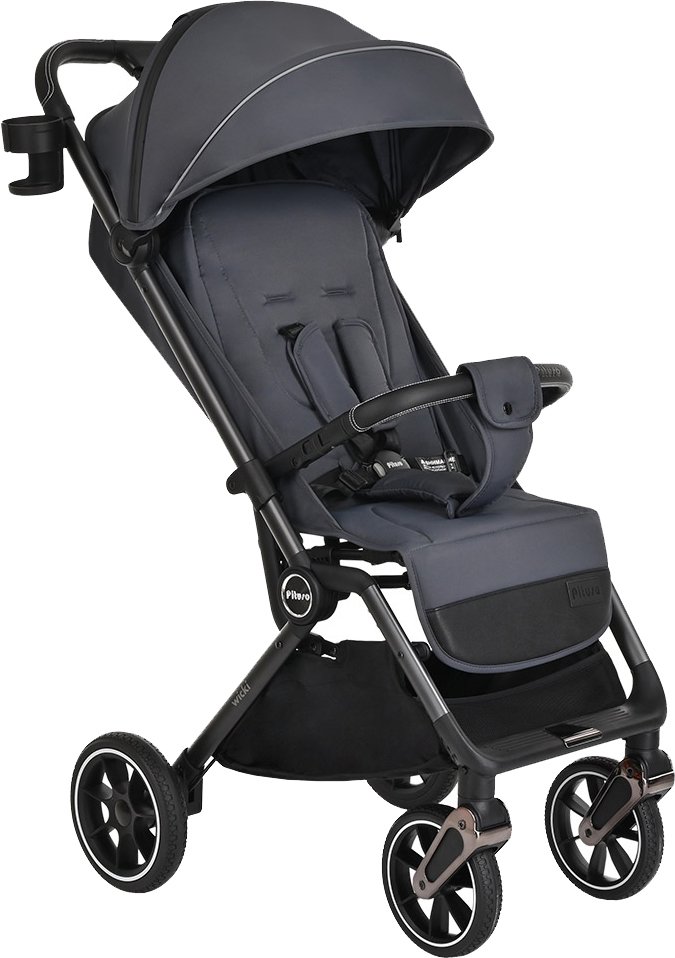 

Коляска прогулочная «книга» Pituso Wicki ABF2022 (графитовый)