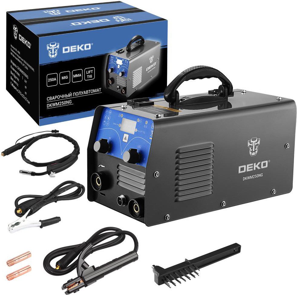 

Сварочный инвертор Deko DKWM250NG 051-4696