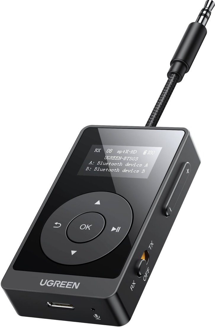 

Bluetooth аудиоресивер/передатчик Ugreen BT503 45492