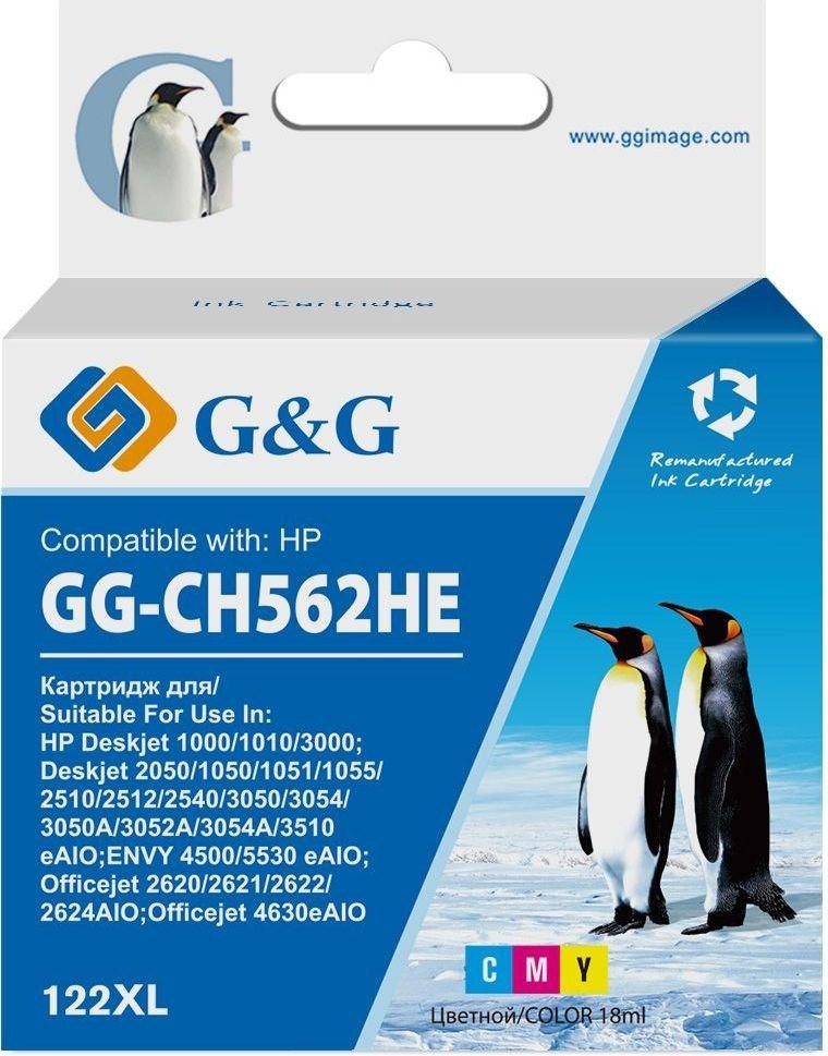 

Картридж G&G GG-CH562HE (аналог HP CH562HE)