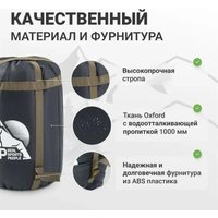 Мешок компрессионный RSP Outdoors BAG XL (черный с коричневыми ремнями)