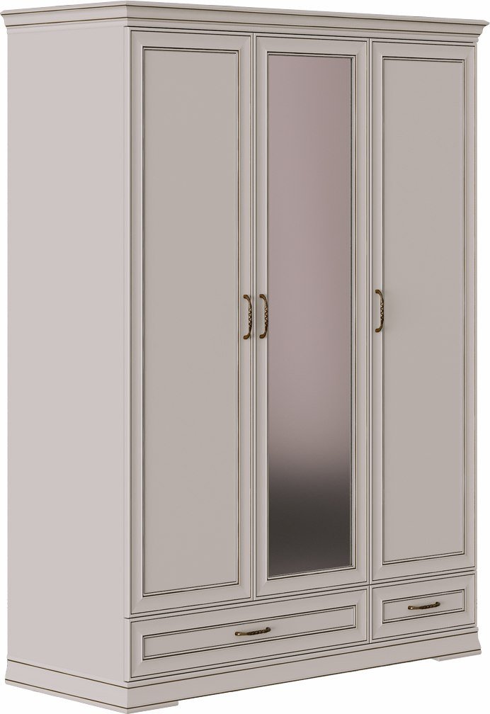 Шкаф распашной Black Red White Florencia SZF1L2D2S (персидский жемчуг)