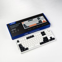 Клавиатура JEGG ZA87 Pro White Black Orange (TNT Yellow) в Лиде